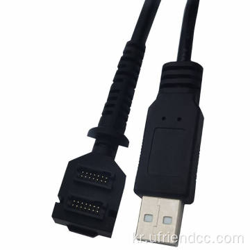 ODM/OEM USB-A 남성에서 14 핀 케이블